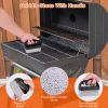 40Pcs Griddle Cleaning Kit for Blackstone with Grill Stone Griddle Scraper Griddle Brush with Stainless Steel Handle