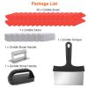 40Pcs Griddle Cleaning Kit for Blackstone with Grill Stone Griddle Scraper Griddle Brush with Stainless Steel Handle