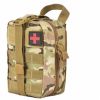 Tactical First Aid Pouch; Detachable Medical Pouch Kit Utility Bag (Bag Only)