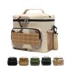 Waterproof Camouflage Insulated Lunch Bag For Picnic; Camping; Office; School